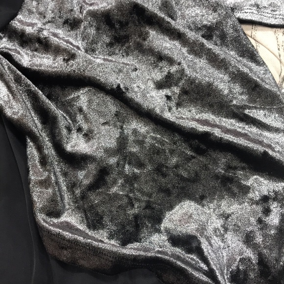 Inc Puff-Sleeve Velvet Wrap Dress - Picture 15 of 15